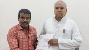 रे नगरमुळे डोक्यावर छत मिळालं – काशिनाथ गोरे यांची कृतार्थ भावना
