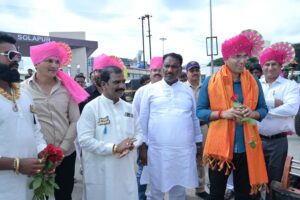 आदि मायेचा जागर करीत ईच्छा भगवंताची नवरात्रोसवाच्या शक्ती देवीची प्राणप्रतिष्ठापना